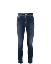 dunkelblaue enge Jeans von Twin-Set