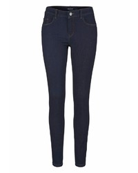 dunkelblaue enge Jeans von Vero Moda