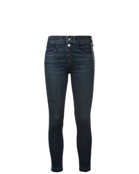 dunkelblaue enge Jeans von Veronica Beard