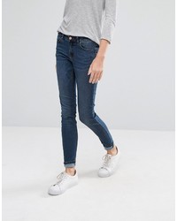 dunkelblaue enge Jeans von Vila