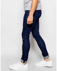 dunkelblaue enge Jeans von ONLY & SONS