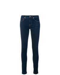 dunkelblaue enge Jeans von Woolrich