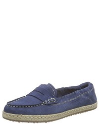 dunkelblaue Espadrilles von camel active