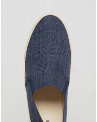 dunkelblaue Espadrilles von Dune