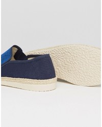 dunkelblaue Espadrilles von Dune