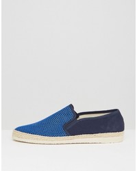 dunkelblaue Espadrilles von Dune