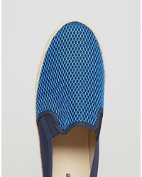 dunkelblaue Espadrilles von Dune