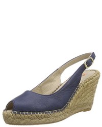 dunkelblaue Espadrilles von Macarena