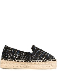 dunkelblaue Espadrilles von Manebi