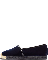 dunkelblaue Espadrilles von Giuseppe Zanotti