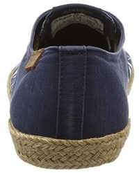 dunkelblaue Espadrilles von Pepe Jeans