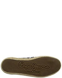 dunkelblaue Espadrilles von Pepe Jeans