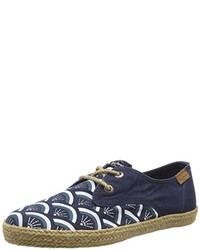 dunkelblaue Espadrilles von Pepe Jeans