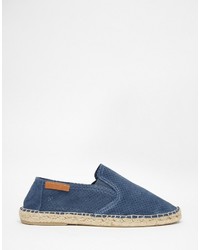 dunkelblaue Espadrilles von Bronx