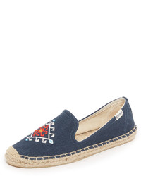 dunkelblaue Espadrilles von Soludos