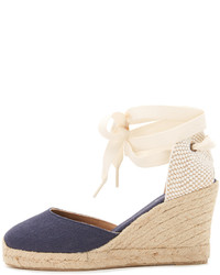 dunkelblaue Espadrilles von Soludos