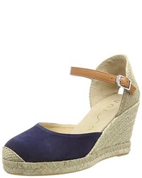 dunkelblaue Espadrilles von Unisa