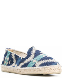 dunkelblaue Espadrilles von Manebi