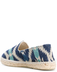 dunkelblaue Espadrilles von Manebi