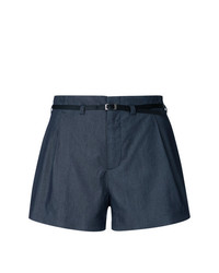 dunkelblaue Shorts mit Falten von GUILD PRIME