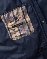 dunkelblaue Feldjacke von Barbour