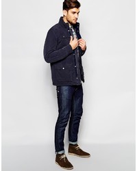 dunkelblaue Feldjacke von Ben Sherman