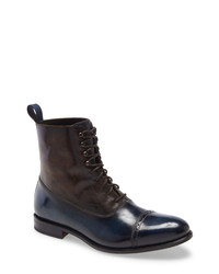 dunkelblaue formelle Stiefel