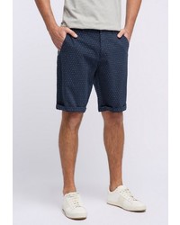 dunkelblaue gepunktete Shorts von Petrol Industries