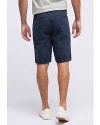 dunkelblaue gepunktete Shorts von Petrol Industries