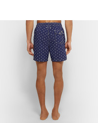 dunkelblaue gepunktete Shorts von Polo Ralph Lauren