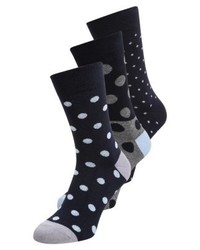 dunkelblaue gepunktete Socken von Zalando Essentials