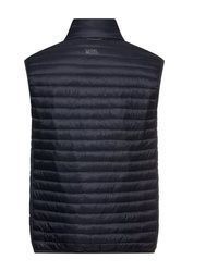 dunkelblaue gesteppte ärmellose Jacke von camel active