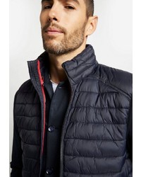 dunkelblaue gesteppte ärmellose Jacke von Cinque