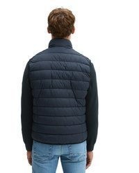 dunkelblaue gesteppte ärmellose Jacke von Marc O'Polo