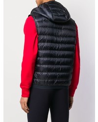 dunkelblaue gesteppte ärmellose Jacke von Moncler