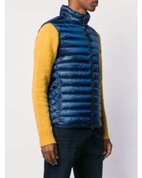 dunkelblaue gesteppte ärmellose Jacke von Parajumpers