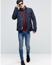 dunkelblaue gesteppte Jacke von Scotch & Soda