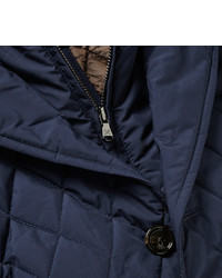 dunkelblaue gesteppte Jacke von Hackett