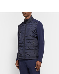 dunkelblaue gesteppte Wolljacke von RLX Ralph Lauren