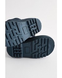 dunkelblaue Gummistiefel von next