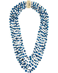 dunkelblaue Halskette von Rosantica