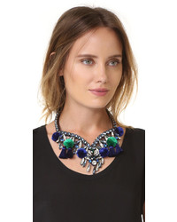 dunkelblaue Halskette von Shourouk