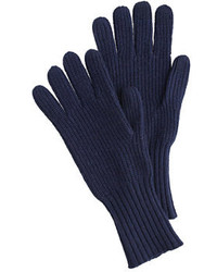 dunkelblaue Handschuhe
