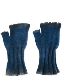 dunkelblaue Handschuhe von Avant Toi