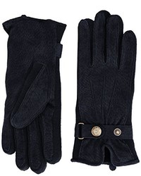 dunkelblaue Handschuhe von Dents