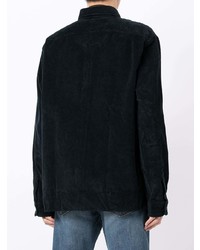 dunkelblaue Harrington-Jacke aus Cord von Polo Ralph Lauren