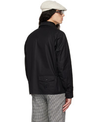 dunkelblaue Harrington-Jacke von Manors Golf