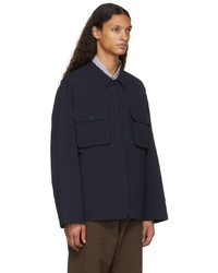 dunkelblaue Harrington-Jacke von Nanamica