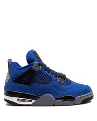 dunkelblaue hohe Sneakers aus Leder von Jordan