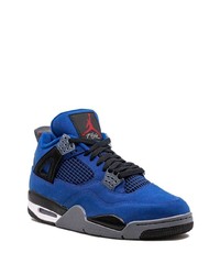 dunkelblaue hohe Sneakers aus Leder von Jordan